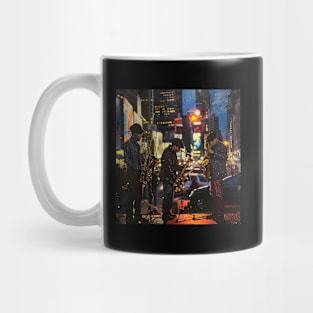 Times Square Jazz Mug